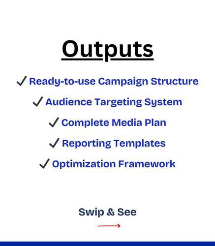 Media Buying outputs